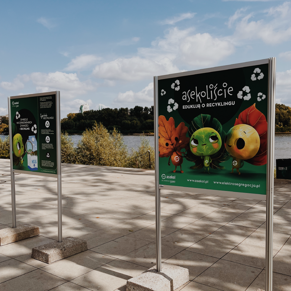 Wystawa edukacyjna o recyklingu