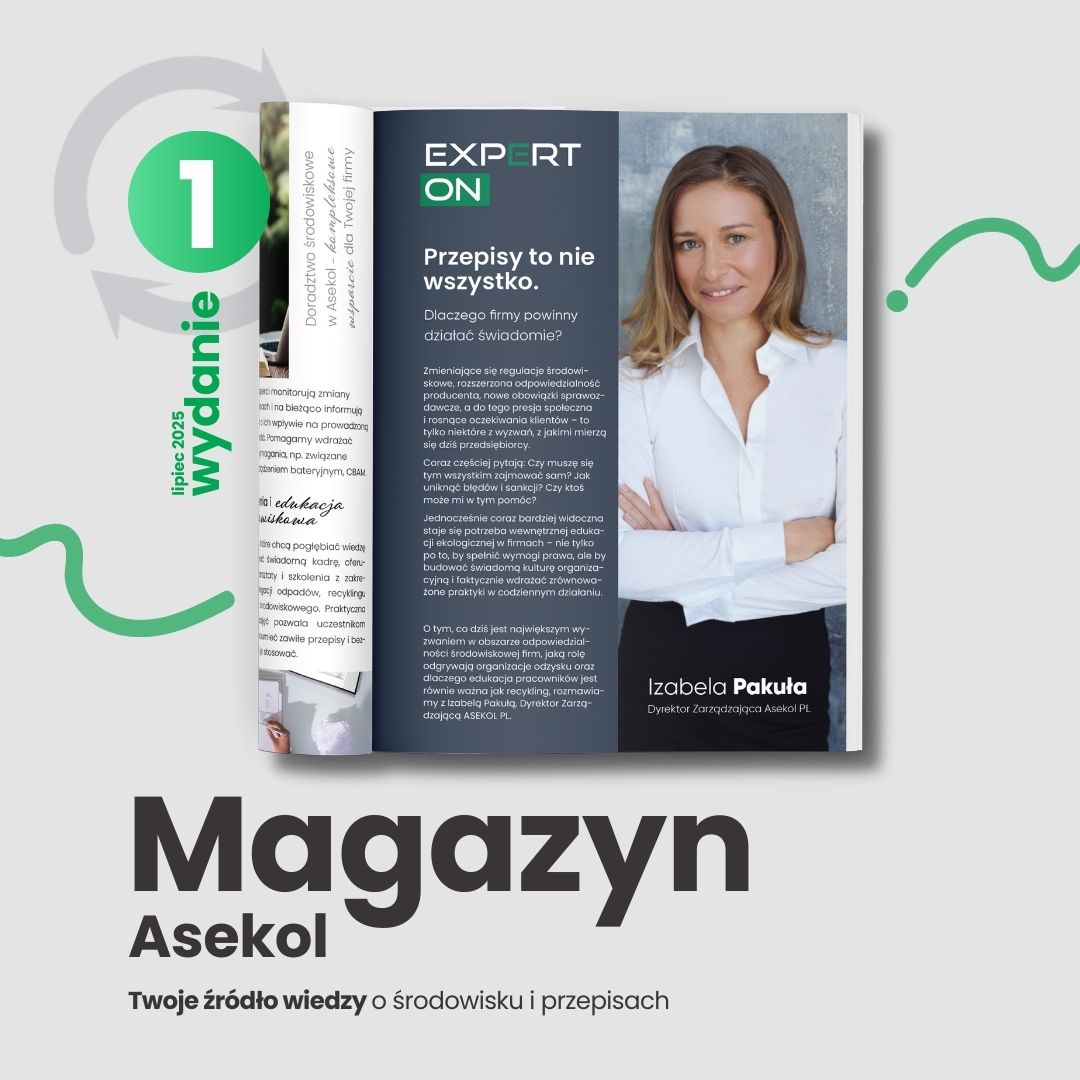 Z przyjemnością prezentujemy pierwsze wydanie magazynu ASEKOL!